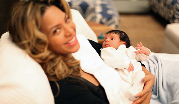 Beyonce with daughter Ivy Blue Carter
