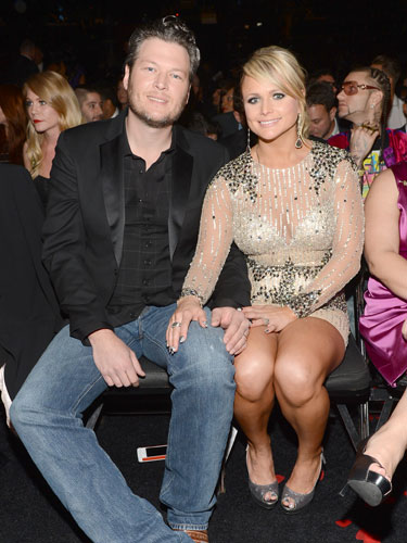 Blake Shelton and Miranda Lambert