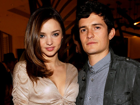 Miranda Kerr and Orlando Bloom