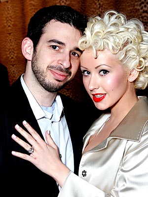 Christina Aguilera and Jordan Bratman