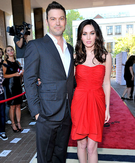 Brian Austin Green and Megan Fox