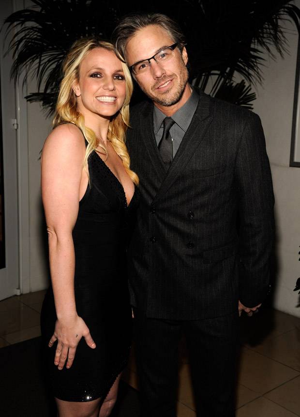 Britney Spears and Jason Trawick