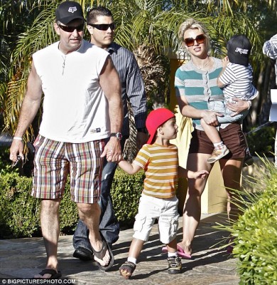 Britney Spears and company