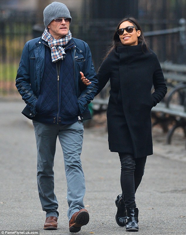 Danny Boyle and Rosario Dawson