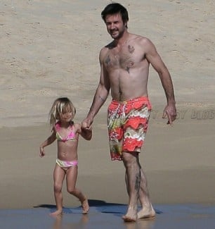 David Arquette and daughter Coco