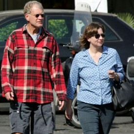 David Letterman and Regina Lasko