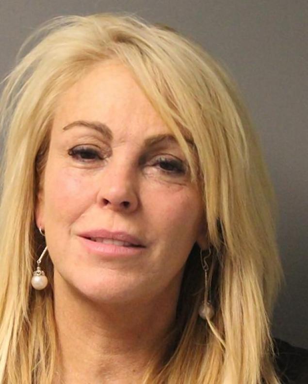 Dina Lohan's mugshot