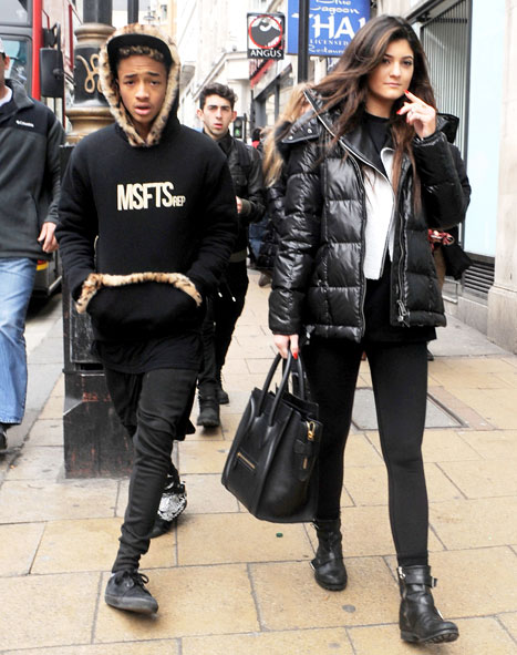 Jaden Smith and Kylie Jenner