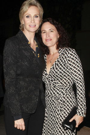 Jane Lynch and Dr. Lara Embry