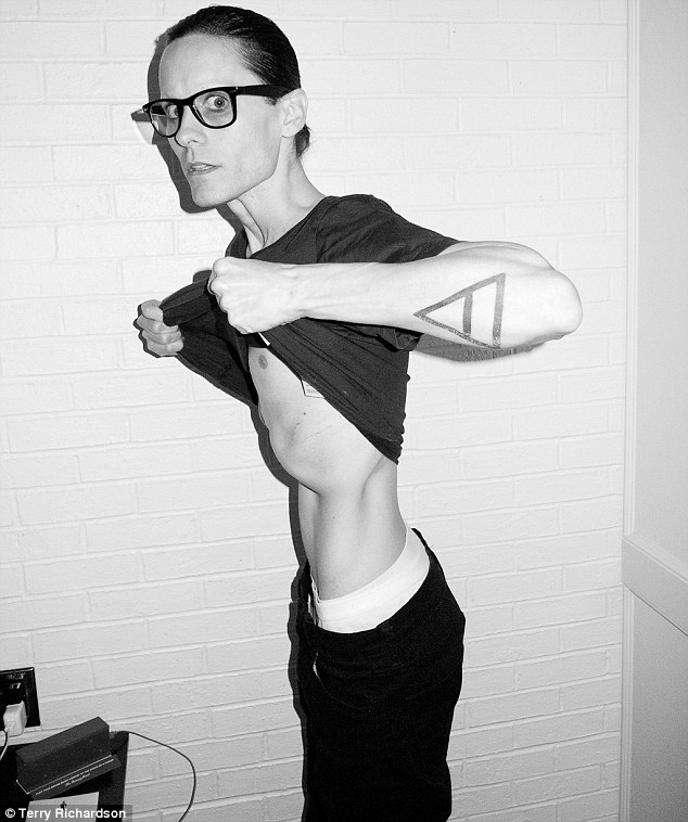 Jared Leto, photographed by Terry Richardson