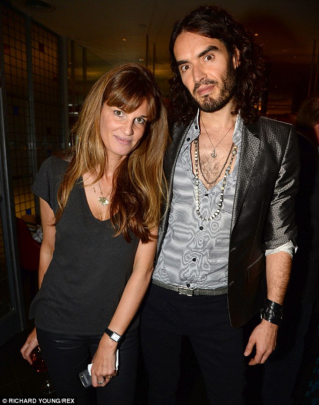 Jemima Khan and Russell Brand