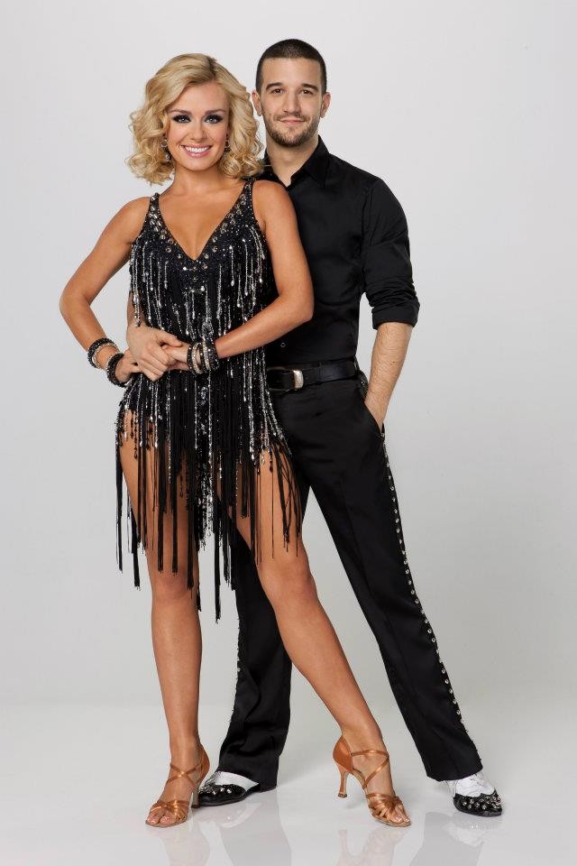 Katherine Jenkins and Mark Ballas