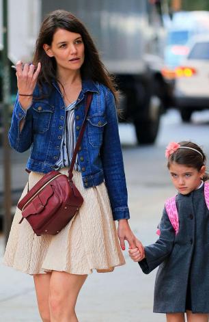 Katie Holmes and Suri Cruise