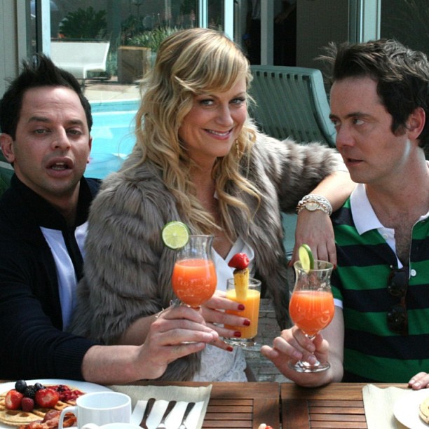 Nick Kroll and Amy Poehler