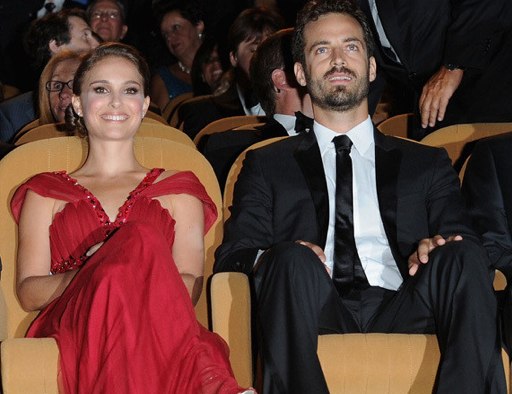 Natalie Portman and Benjamin Millipied