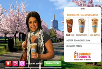 Rachael Ray's infamous Dunkin' Donut ad