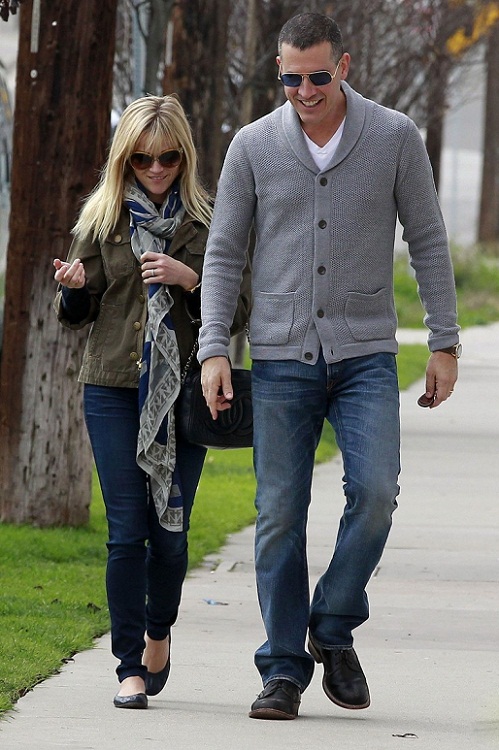 Reese Witherspoon and husband Jim Toth