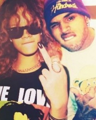 Rihanna and Chris Brown