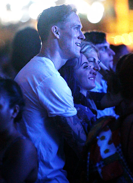 Robert Ackroyd and Katy Perry at Coachella