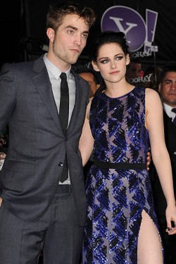 Robert Pattinson and Kristen Stewart