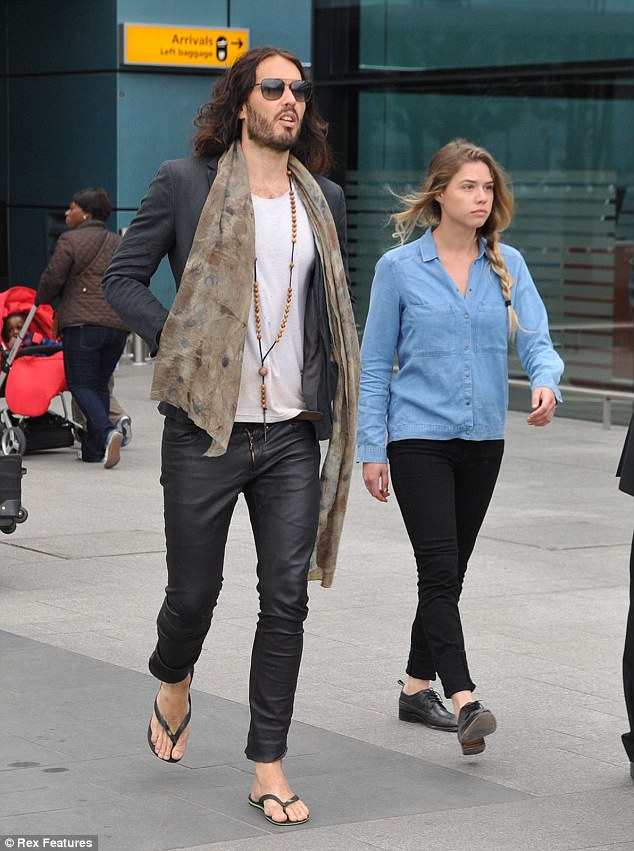 Russell Brand and Alessandra Balazs