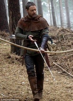Russell Crowe as Robin Hood