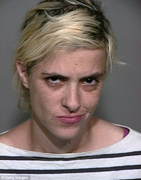 Samantha Ronson's recent mugshot