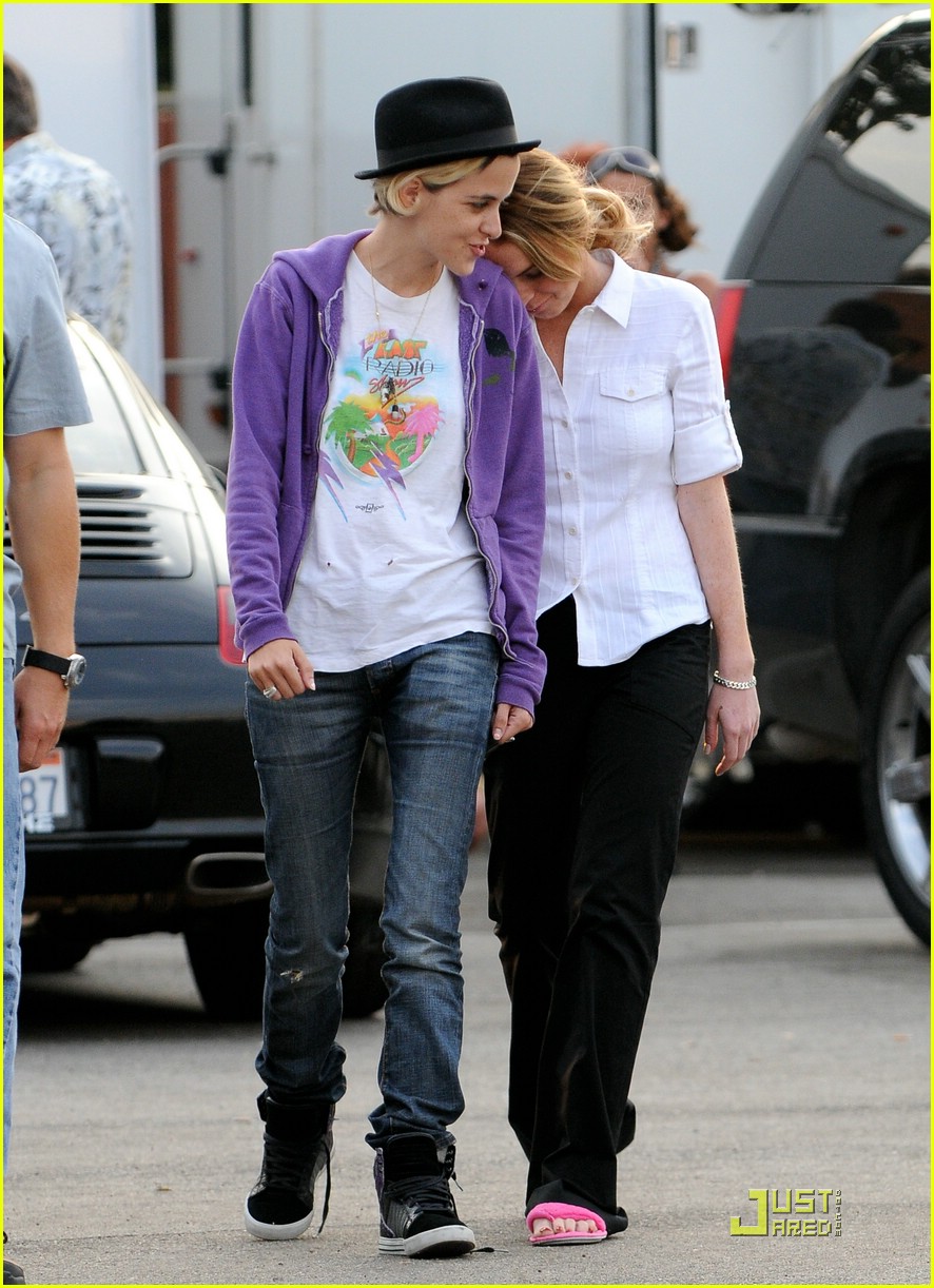 Samantha Ronson and Lindsay Lohan