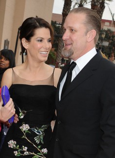 Sandra Bullock and Jesse James during happier times