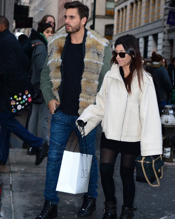 Scott Disick and Kourtney Kardashian