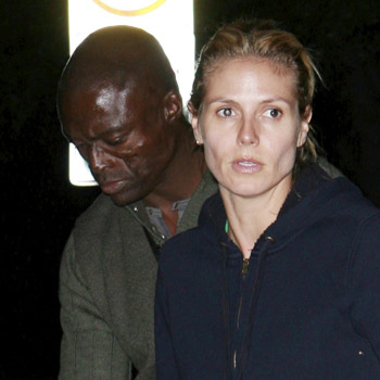 Seal and Heidi Klum