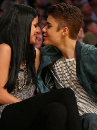 Selena Gomez and Justin Bieber