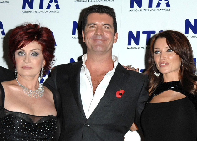 Sharon Osbourne, Simon Cowell, and Dannii Minogue