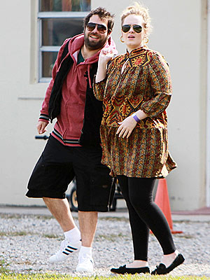 Simon Konecki and Adele