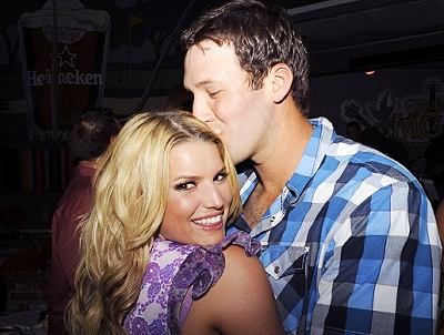 Jessica Simpson and Tony Romo