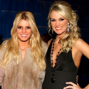 Jessica Simpson and Carrie Underwood