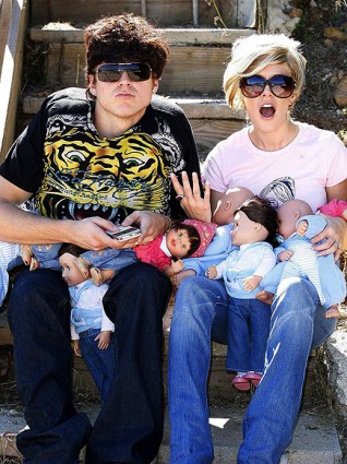 Spencer Pratt and Heidi Montag as Jon and Kate Gosselin