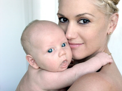 Gwen Stefani and Zuma Rossdale