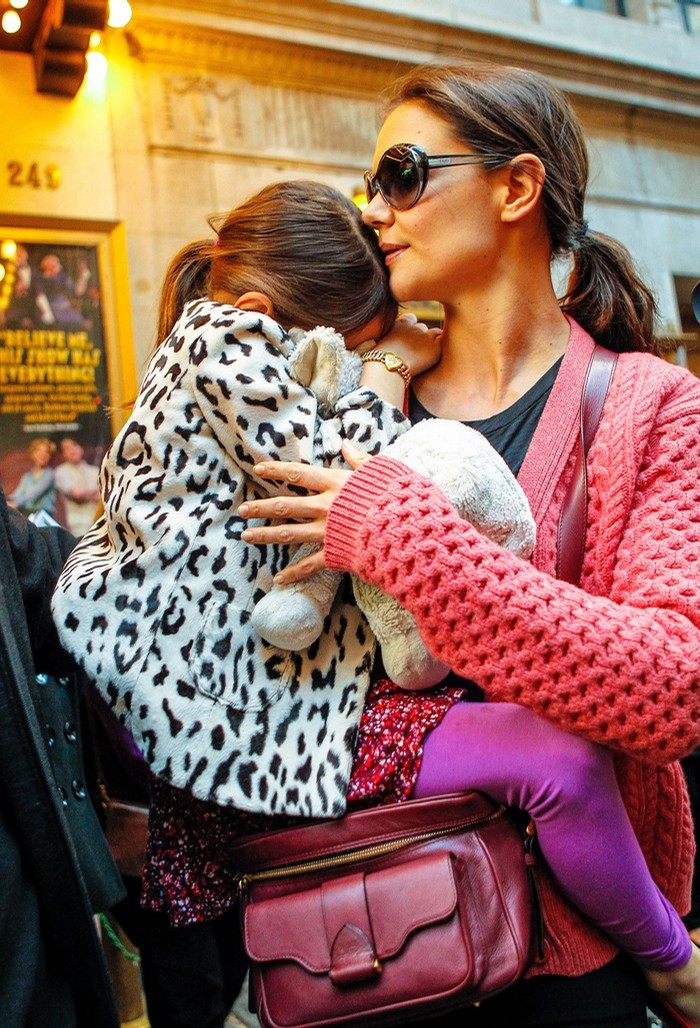 Suri Cruise and Katie Holmes