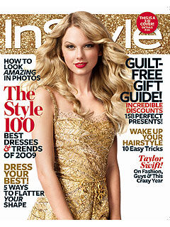 Taylor Swift on the cover of InStyle