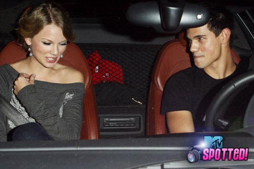 Taylor Swift and Taylor Lautner out in LA