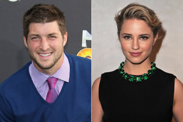 Tim Tebow and Diana Agron