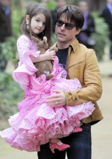 Tom Cruise and daughter Suri
