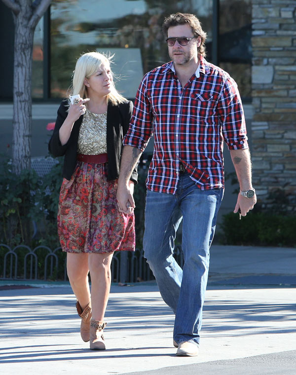 Tori Spelling and McDermott