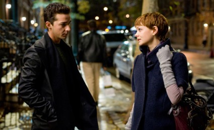 Shia LaBeouf and Carey Mulligan in Wall Street