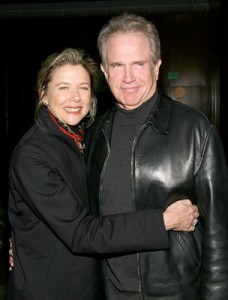 Warren Beatty and Annette Bening