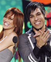 Ashlee Simpson and Pete Wentz