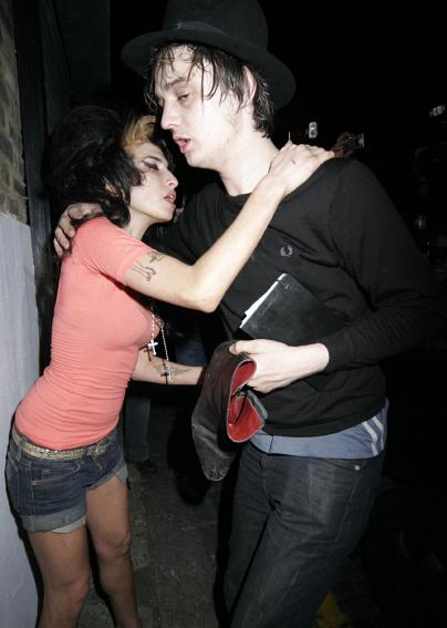 Amy Winehouse and Pete Doherty