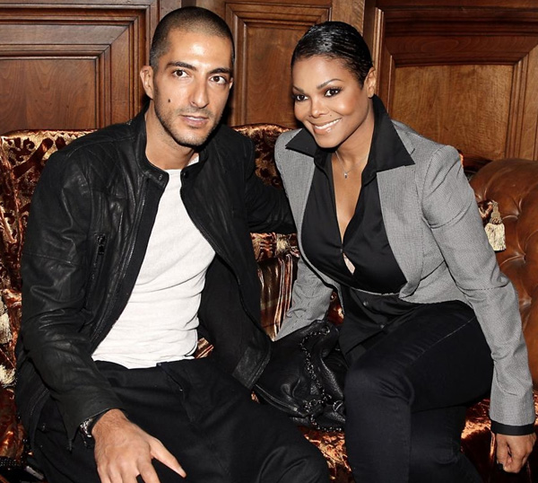 Wissam al Mana and Janet Jackson