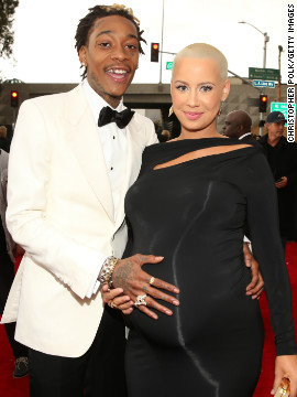 Wiz Khalifa and Amber Rose